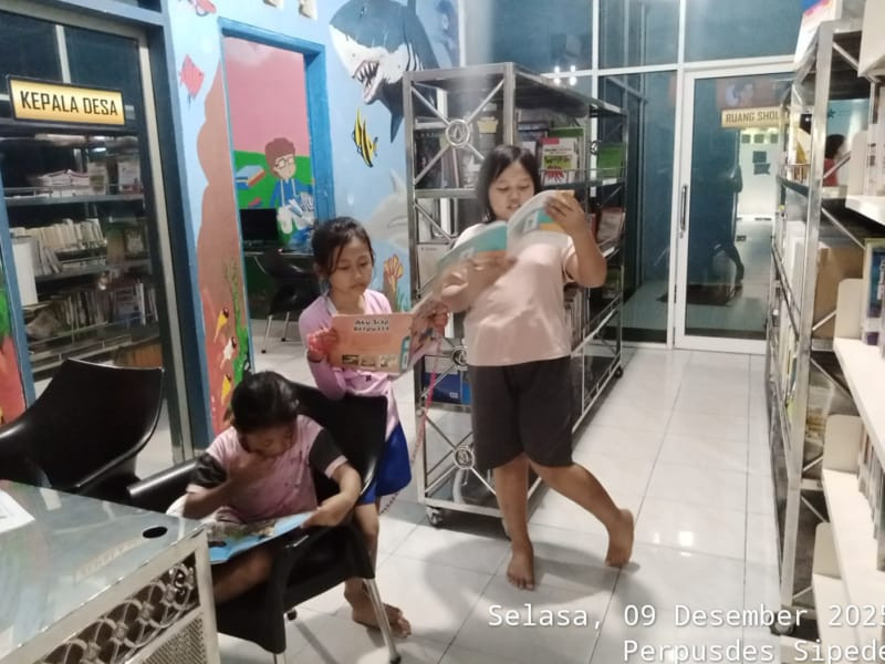 Kegiatan Membaca dan Belajar Komputer Tanggal 09 Desember 2025