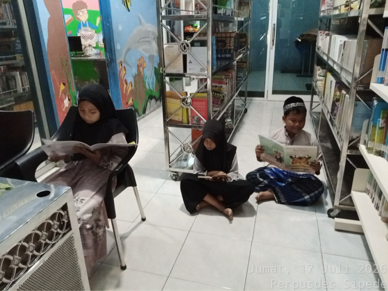 Kegiatan Membaca dan Belajar Komputer Tanggal 17 Juli 2026