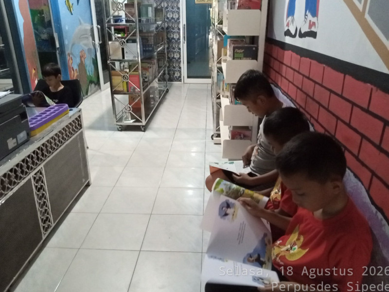 Kegiatan Membaca dan Belajar Komputer Tanggal 18 Agustus 2026