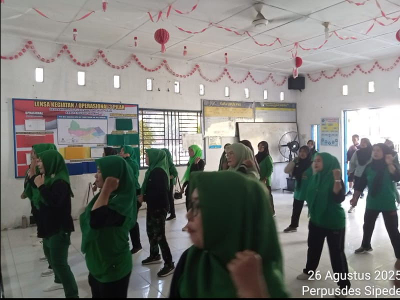 Kegiatan Senam Sehat Tanggal 26 Agustus 2025