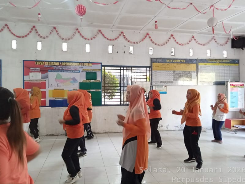Kegiatan Senam Sehat Tanggal 20 Januari 2026