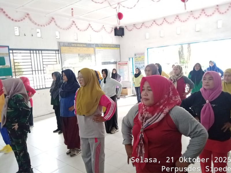 Kegiatan Senam Sehat Tanggal 21 Oktober 2025