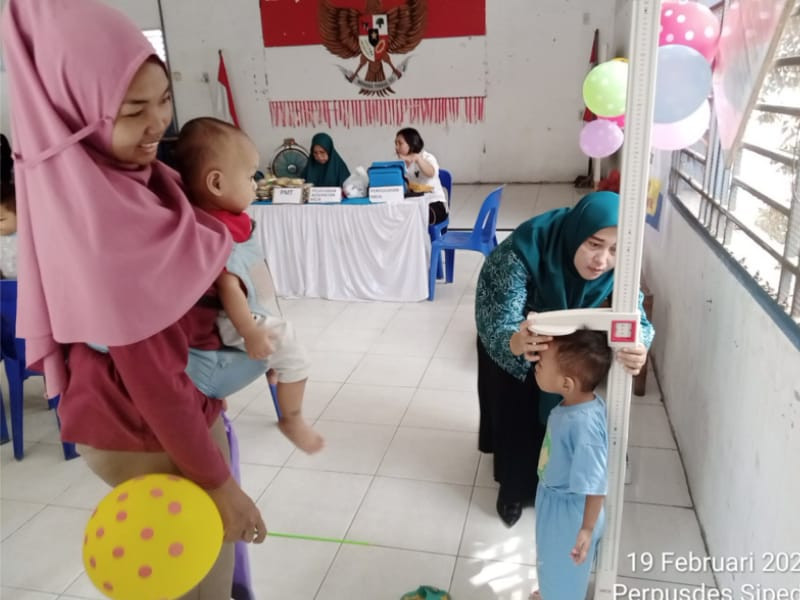Kegiatan Posyandu Balita Tanggal 19 Februari 2025