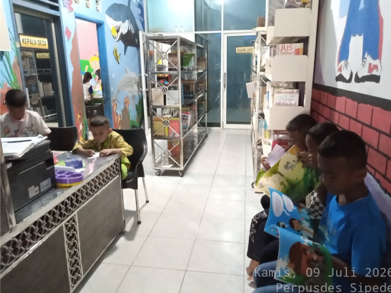 Kegiatan Membaca dan Belajar Komputer Tanggal 09 Juli 2026