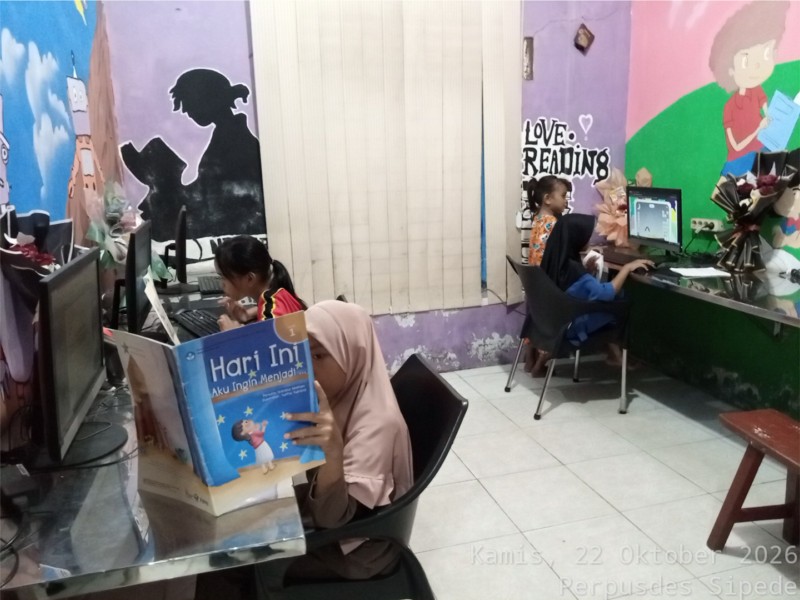 Kegiatan Membaca dan Belajar Komputer Tanggal 22 Oktober 2026