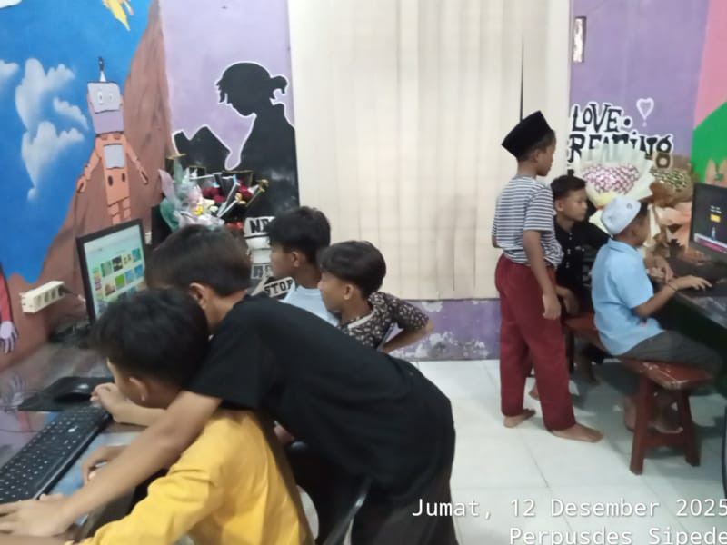 Kegiatan Membaca dan Mewarnai Tanggal 12 Desember 2025