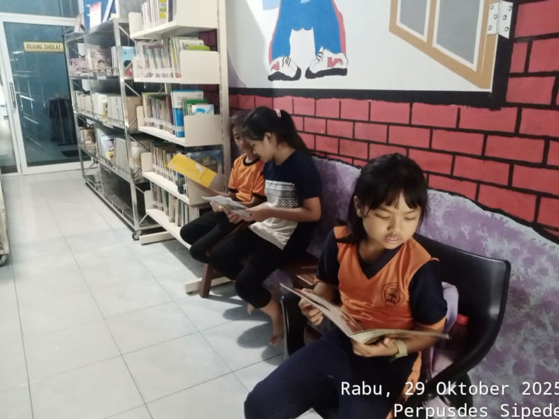 Kegiatan Membaca dan Belajar Komputer Tanggal 29 Oktober 2025