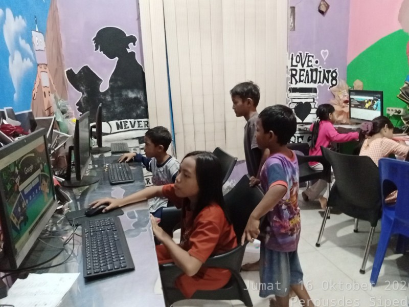 Kegiatan Membaca dan Belajar Komputer Tanggal 16 Oktober mendatang 2026