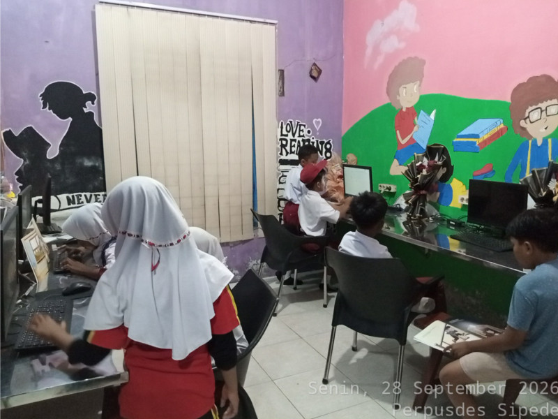Kegiatan Membaca dan Belajar Komputer Tanggal 28 September 2026