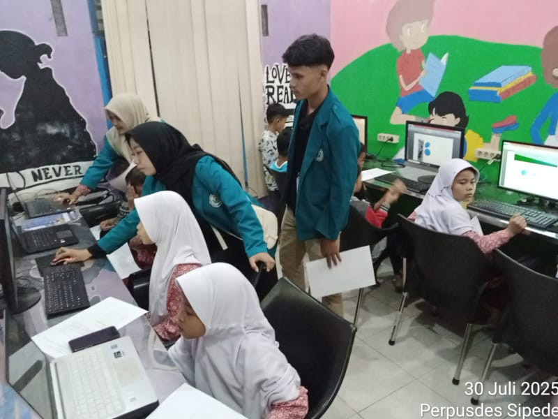 Kegiatan Les Komputer Tanggal 30 Juli 2025