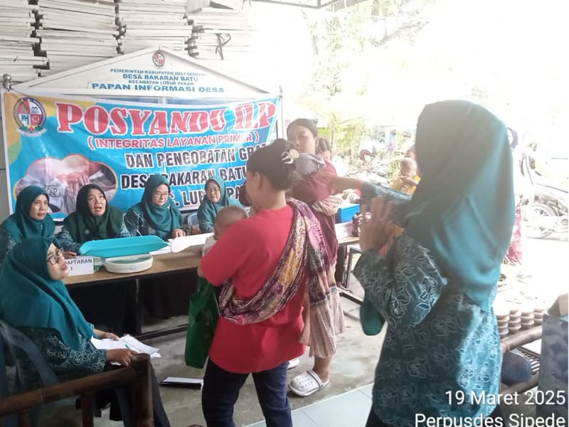Kegiatan Posyandu ILP Tanggal 19 Maret 2025