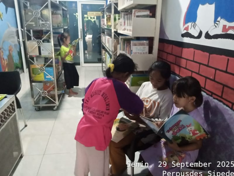 Kegiatan Membaca dan Belajar Komputer Tanggal 29 September 2025