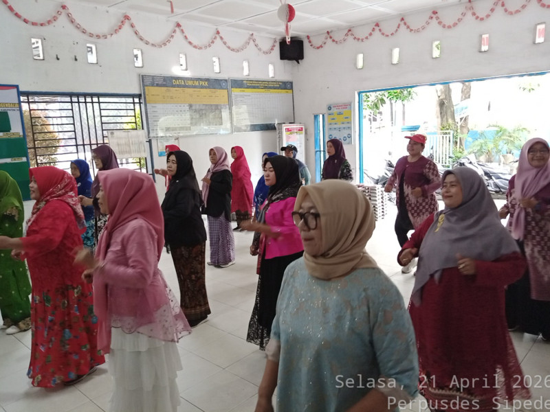 Kegiatan Senam Sehat Tanggal 21 April 2026
