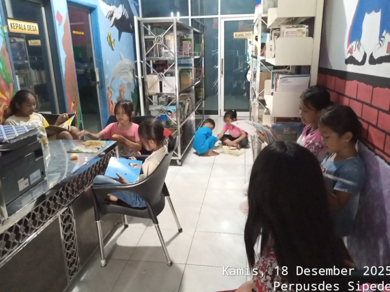 Kegiatan Membaca dan Belajar Komputer Tanggal 18 Desember 2025