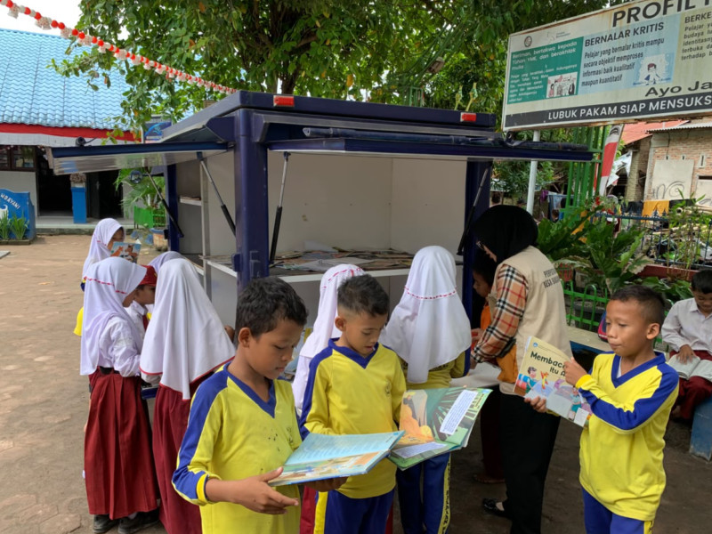 Kegiatan Perpustakaan Keliling di SDN 105351 Dusun V Tanggal 07 September 2026