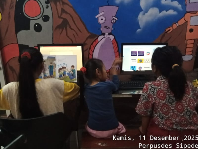 Kegiatan Membaca dan Belajar Komputer Tanggal 11 Desember 2025