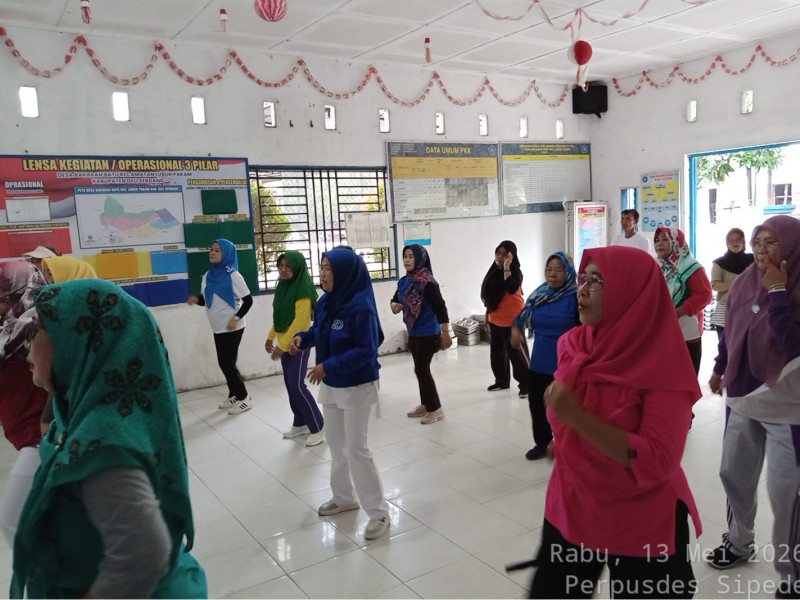 Kegiatan Senam Sehat Tanggal 13 Mei 2026