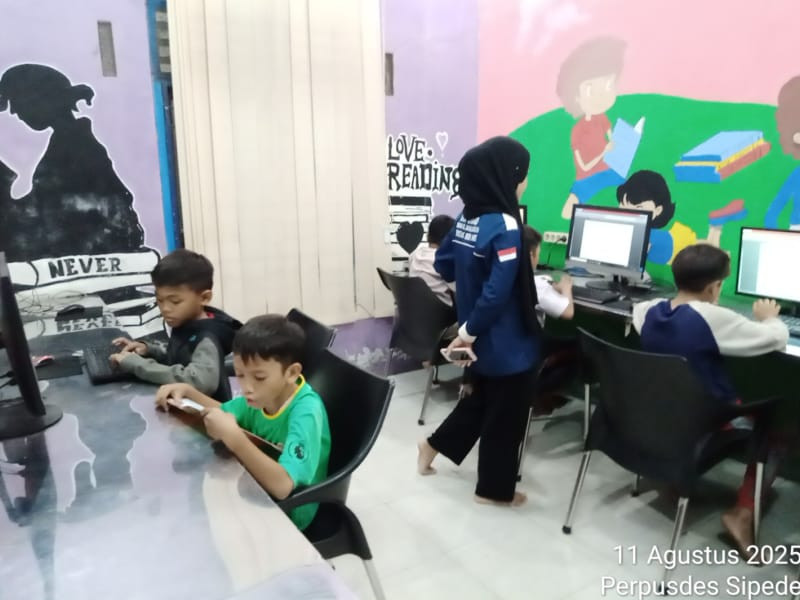 Kegiatan Les Komputer Tanggal 11 Agustus 2025