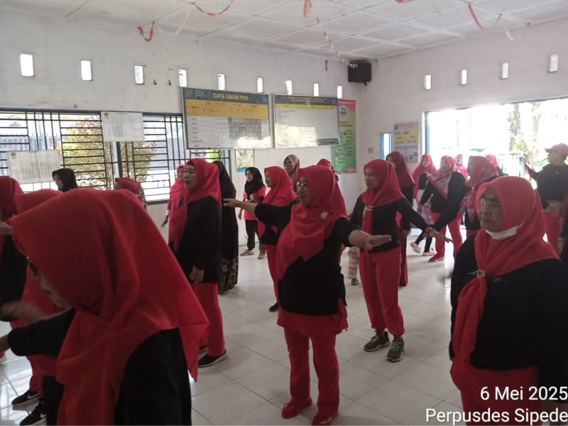 Kegiatan Senam Sehat Tanggal 06 May 2025