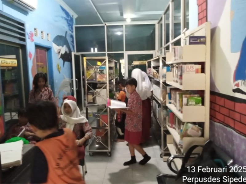 Kegiatan Membaca dan Belajar Komputer Tanggal 13 Februari 2025