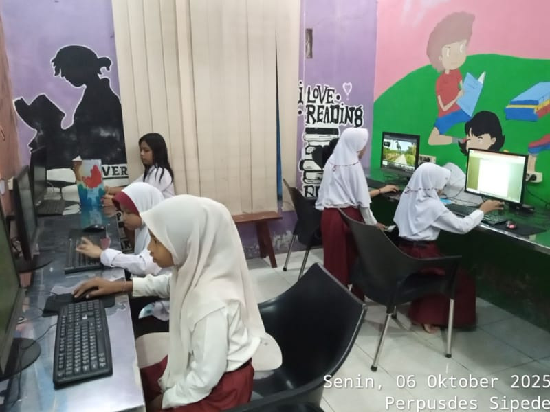 Kegiatan Membaca dan Belajar Komputer Tanggal 06 Oktober 2025