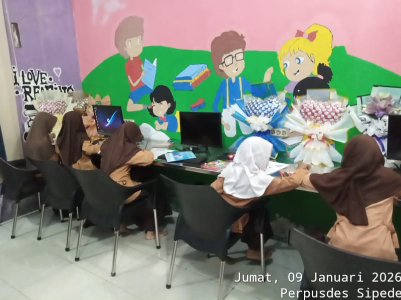 Kegiatan Membaca dan Mewarnai Tanggal 09 Januari 2026