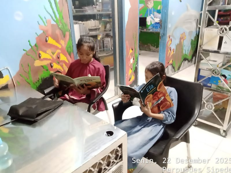 Kegiatan Membaca dan Belajar Komputer Tanggal 22 Desember 2025