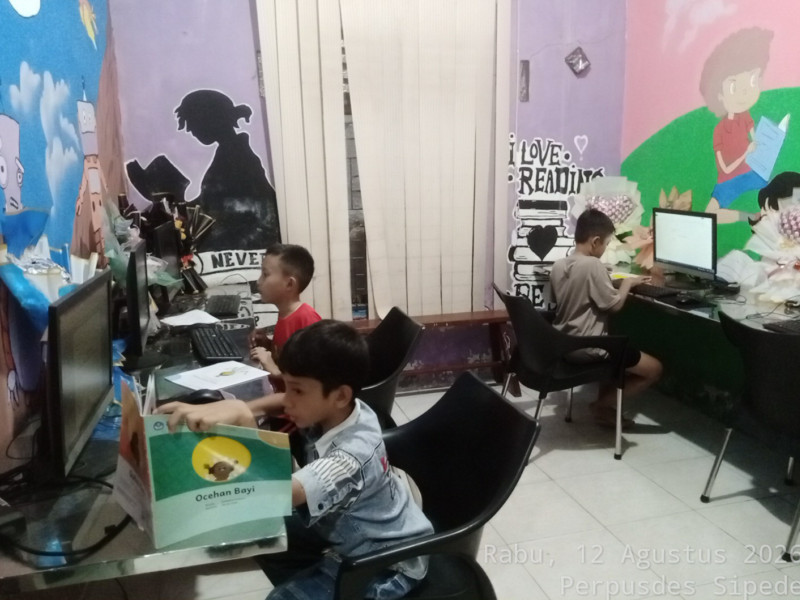 Kegiatan Membaca dan Belajar Komputer Tanggal 12 Agustus 2026