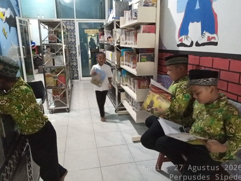 Kegiatan Membaca dan Belajar Komputer Tanggal 27 Agustus 2026