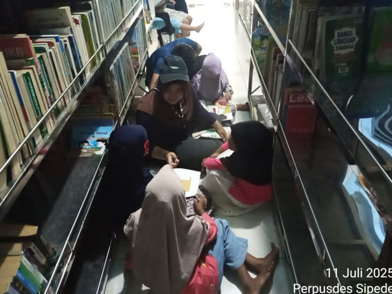 Kegiatan Membaca dan Belajar Komputer Tanggal 11 Juli 2025