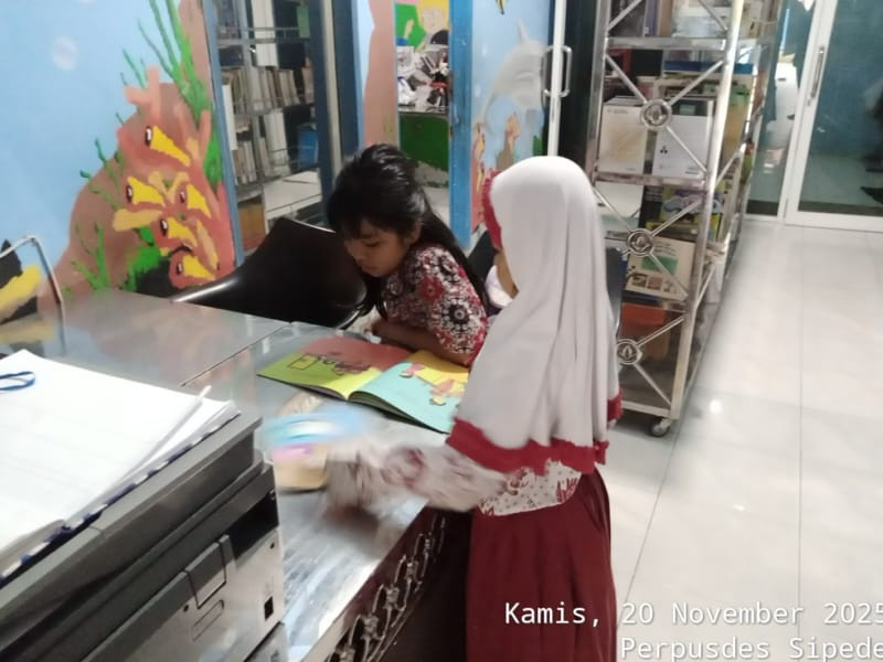 Kegiatan Membaca dan Belajar Komputer Tanggal 20 November 2025