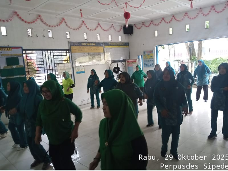 Kegiatan Senam Sehat Tanggal 29 Oktober 2025