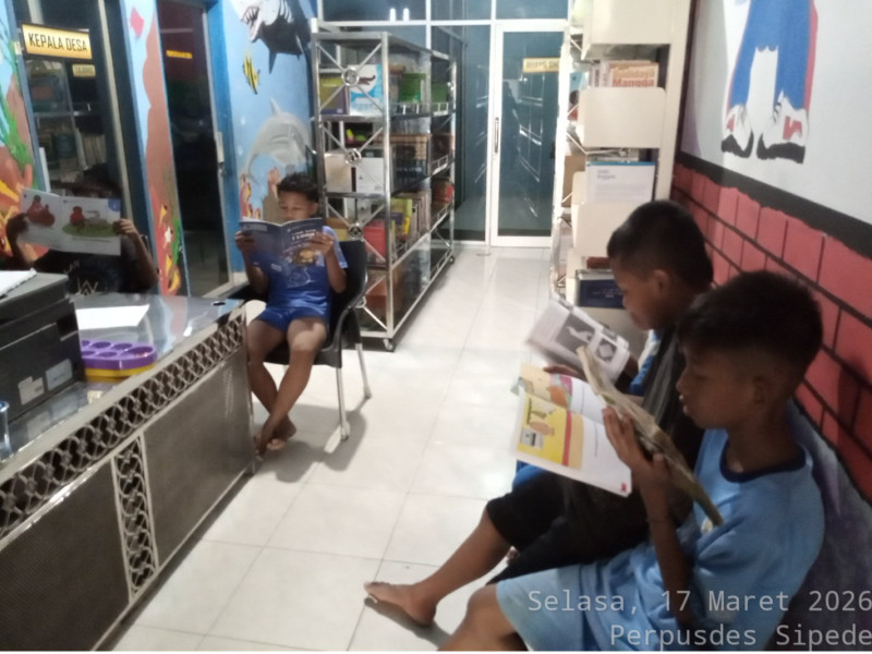Kegiatan Membaca, Bermain Game Edukasi, dan Tradisional tanggal 17 Maret 2026