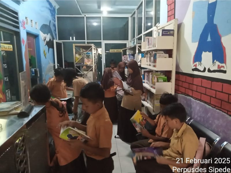 Kegiatan Membaca dan Belajar Komputer Tanggal 21 Februari 2025