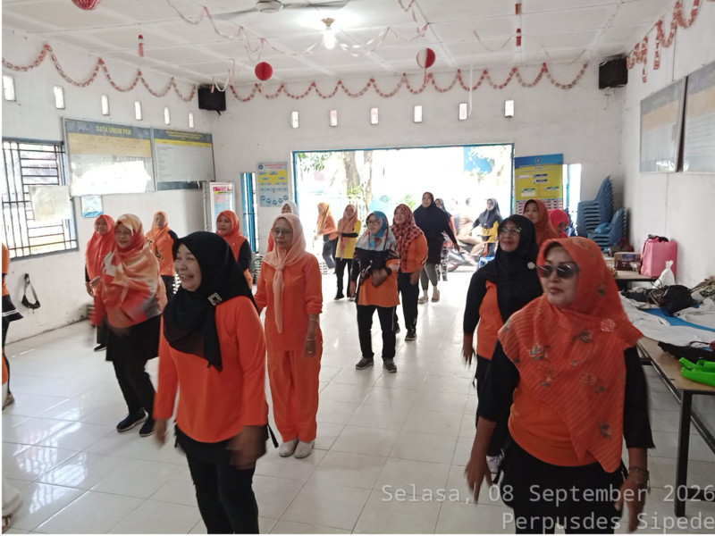 Kegiatan Senam Sehat Tanggal 08 September 2026