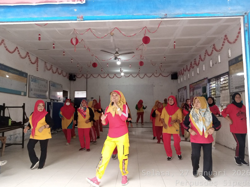 Kegiatan Senam Sehat Tanggal 27 Januari 2025