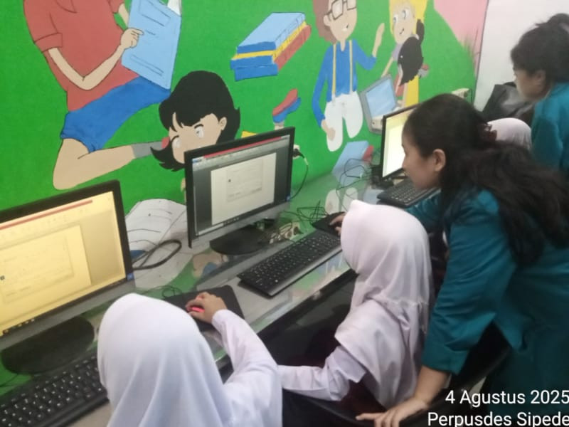 Kegiatan Les Komputer Tanggal 04 Agustus 2025